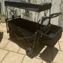 Brand New Wagon with Canopy, Storage & Pull Bar
