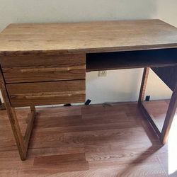 Contemporary Style Wood Computer Desk