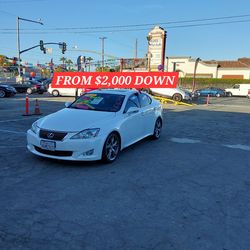 2010 LEXUS IS 250 Tires So New