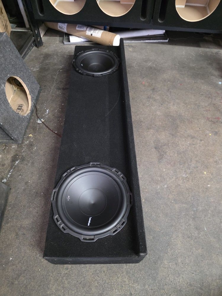 P1 Subwoofers With Truck Box