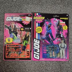 Vintage Hasbro G.I. Joe Ninja Force Shadow Ninjas Lot GI Joe