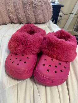 Hot Pink Crocs