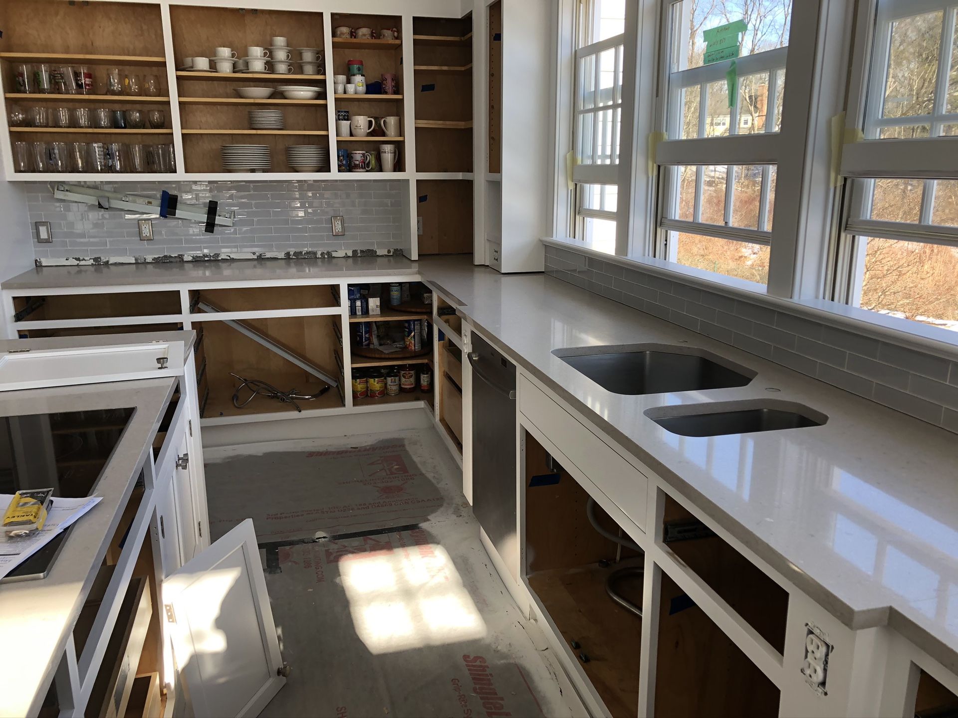 Marble and Granite countertops