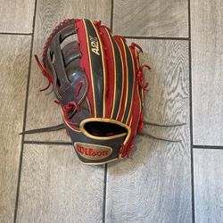 A2K Outfield 12.5 Glove M Betts Pro Stock 