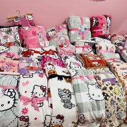 Hello Kitty Blankets!