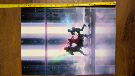 Duel of the Fates Metallic Poster (Textra Finish)