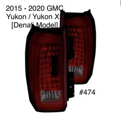 2015 to 2020 GMC Yukon / Yukon XL Denali Taillights - Smoked 