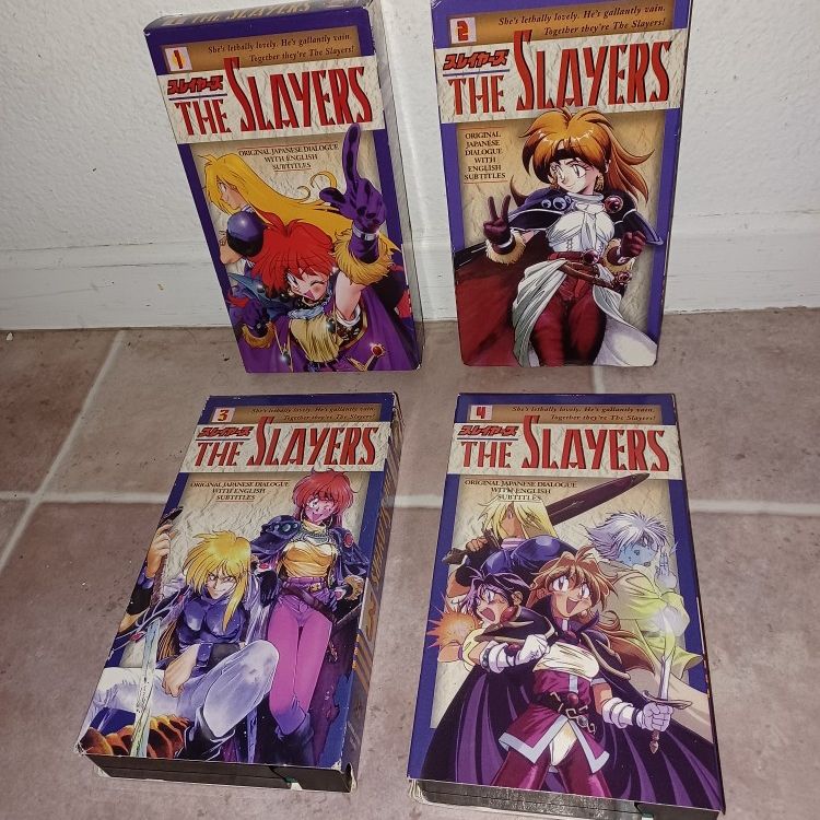 The Slayers VHS vol. 1-4, Price Includes All for Sale in San Diego