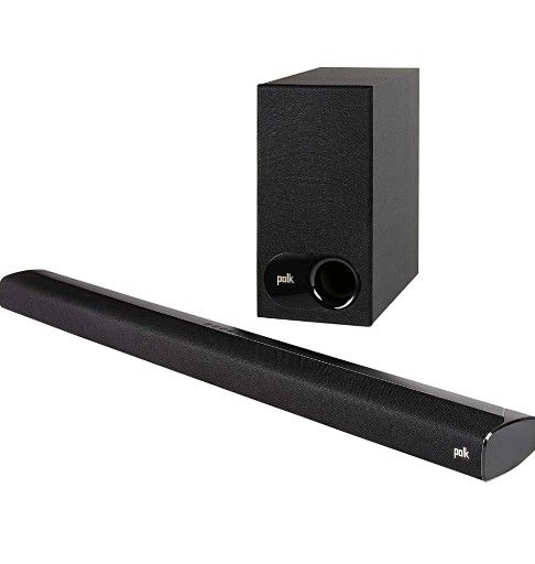 Polk Audio Signa S2 Ultra-Slim TV Sound Bar Works with 4K and HD TVs Wireless481