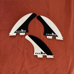FCS II Large Mick Fanning Thruster Surfboard Fins