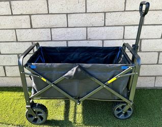 Mac Sports XL Folding Wagon with Brakes, 350lb Capacity