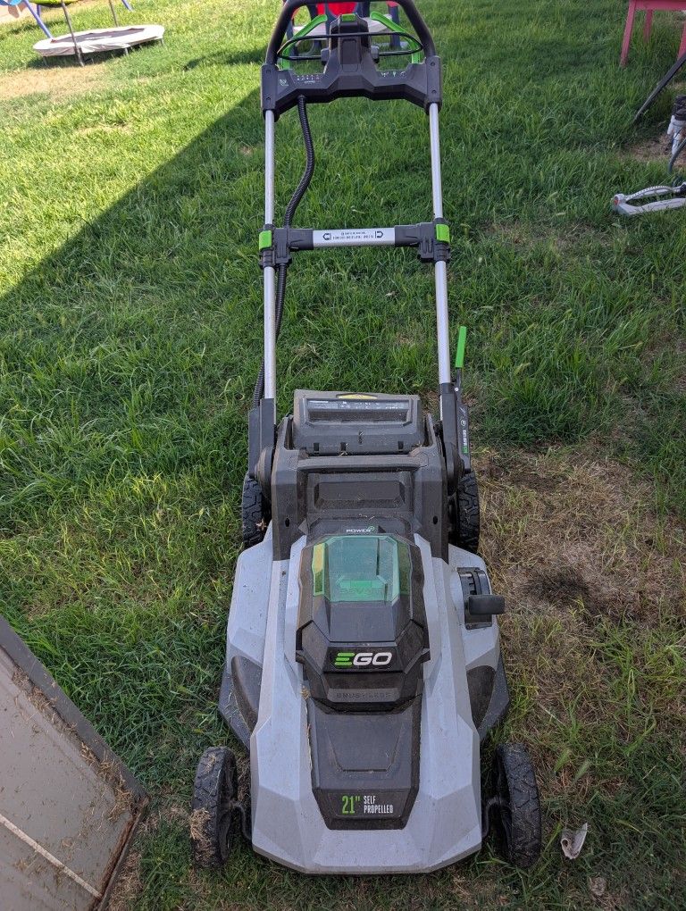 EGO 56V Lawn Care Bundle – Mower, Blower, Trimmer, 2 Batteries + Charger – $700 Firm