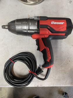 BAUER 8.5 Amp, 1/2 in. Impact Wrench with Rocker Switch