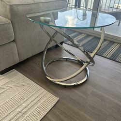 Glass End Tables 