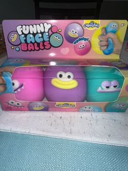 Funny face balls
