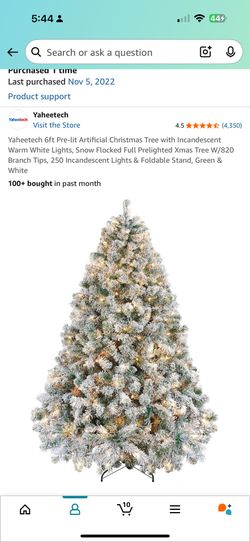 6ft Tall Christmas’s Tree