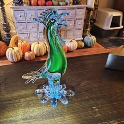Murano Glass Funky Bird