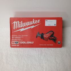 Milwaukee M12 Hackzall Reciprocating Saw (model 2420-20)