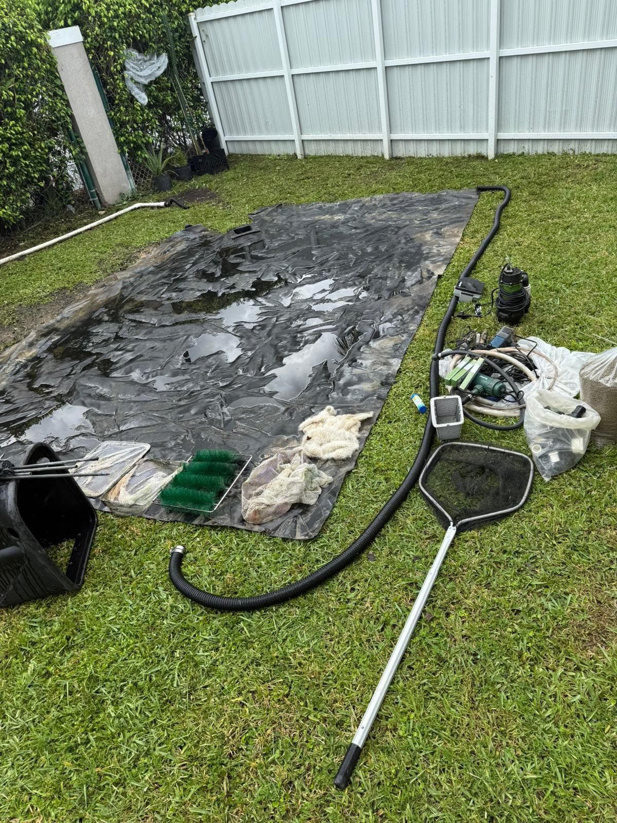 Complete pond equipment (used)
