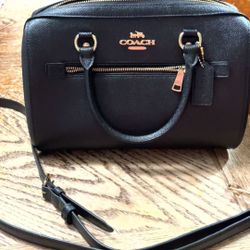 Coach rowan with strap 