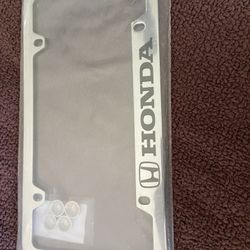 Honda License Plate Frame