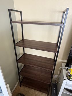 6 ft tall shelf unit/ bookshelf