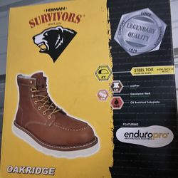 2 Week Used Steal Toe Boots 