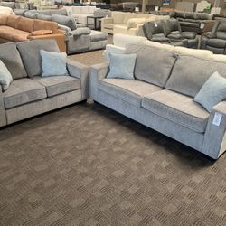 Light Gray Sofa Set 
