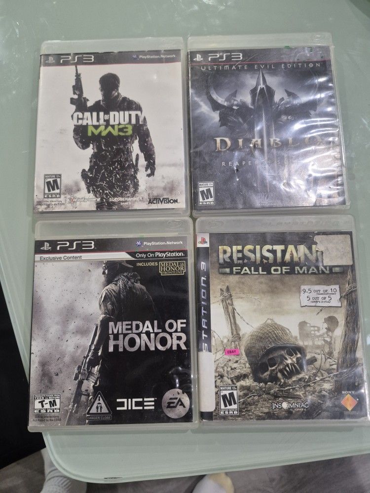 Games/// Ps3// In Good Condition $60