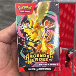 Pokémon TCG Mega Evolution Ascended Heroes Booster Bundle