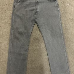 Grey Levi 501s 