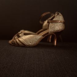 Golden Copper High Heels