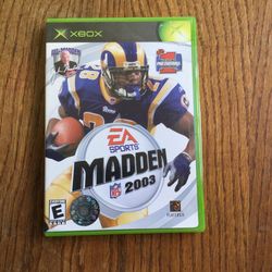 Xbox Madden 2003