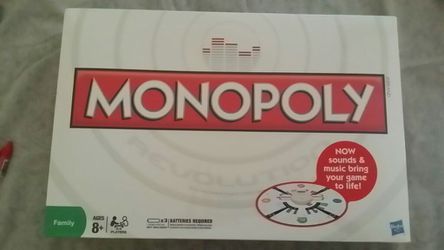 New Monopoly Board Game with Sounds & Music