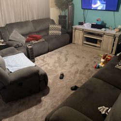 Oversize Recliner Set