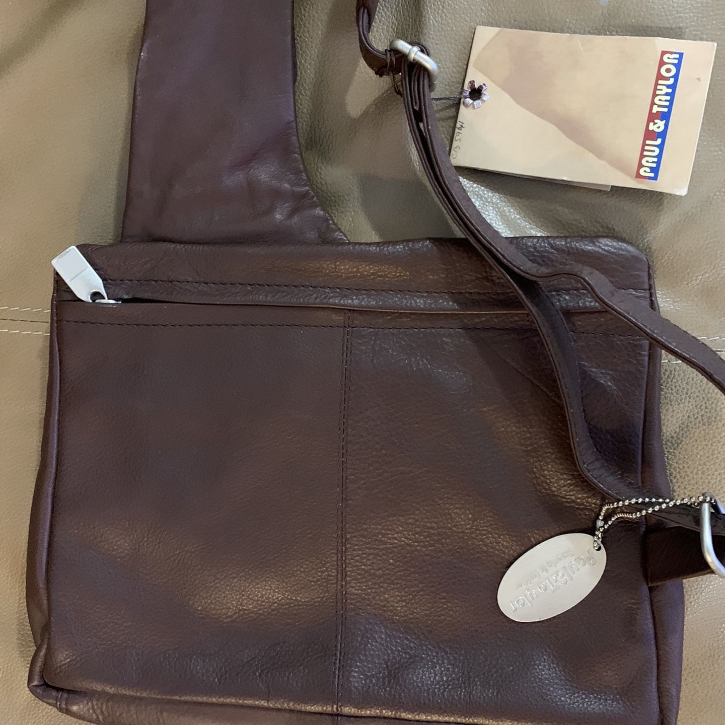 Paul Taylor Genuine Leather Crossbody Bag for Sale in Virginia