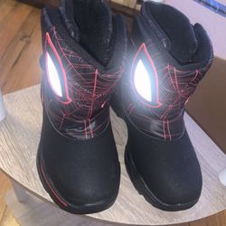 Spider Man Rain boots 13c 