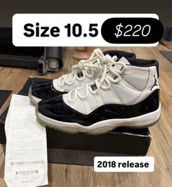 Jordan retro 11s concords 10.5 2018