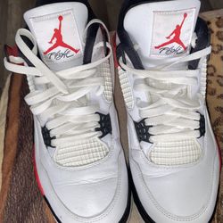 Nike air jordan 4 retro red 