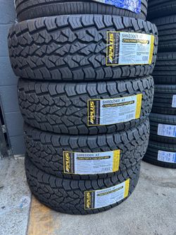 265/75/16 New Set Of AT Tires Installed
