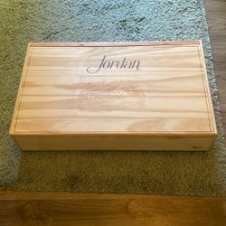 Wooden Jordan Wine Box (Free!)