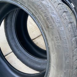 255/50/19 Tires 