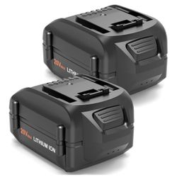 2-Pack 6.0Ah Replacement for Worx 20V battery Lithium WA3520 WA3525 WA3578 WA3575 WG151s WG155s WG251s WG255s WG540s WG545s WG890 WG891 Compatible wit