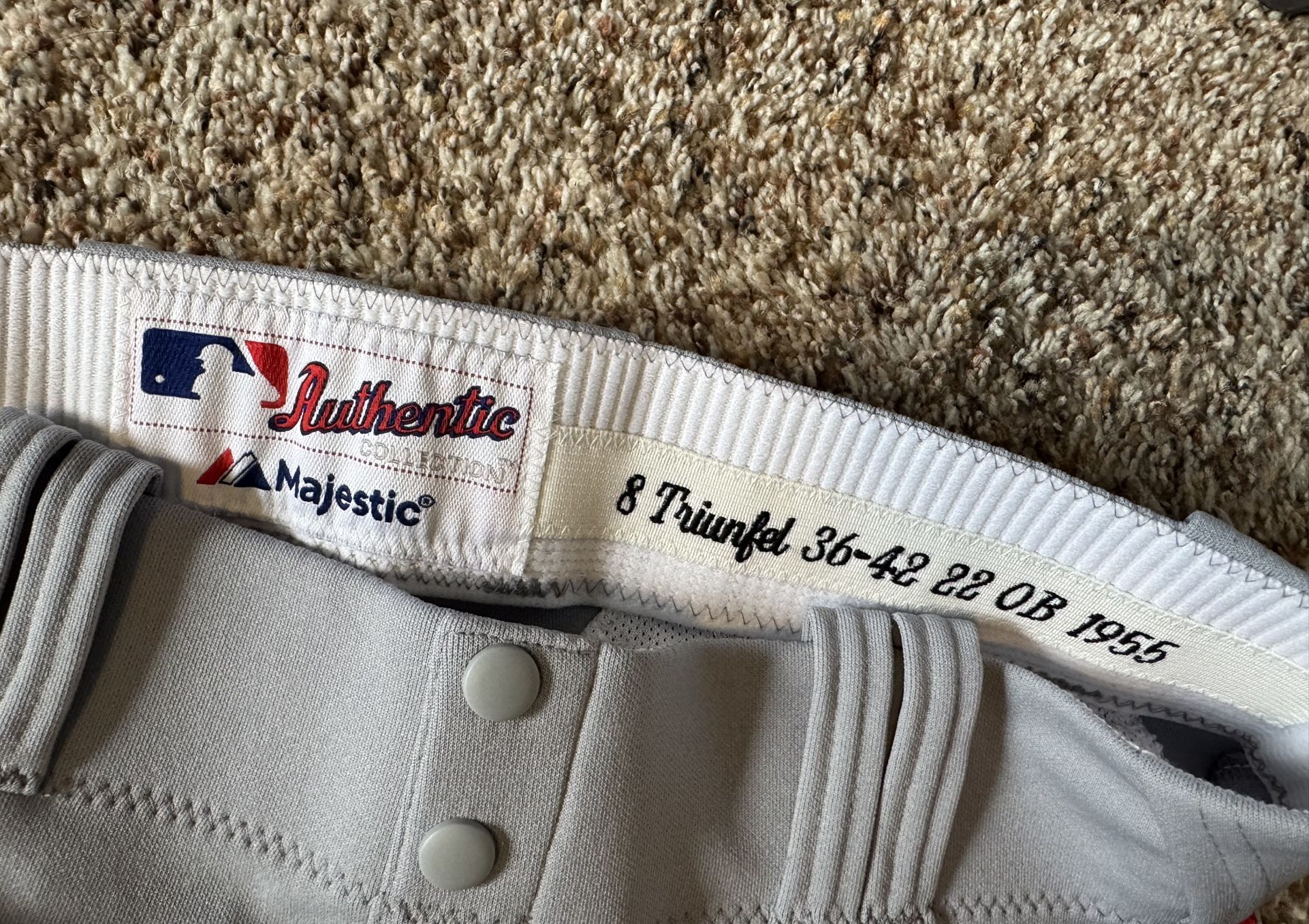 Seattle Mariners Authentic MLB Game Baseball Pants