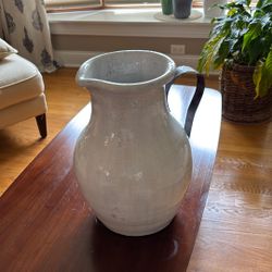 Large Pottery Barn Marlowe Pitcher/Jug