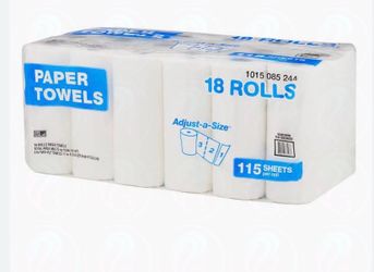 Paper towel 18 rolls