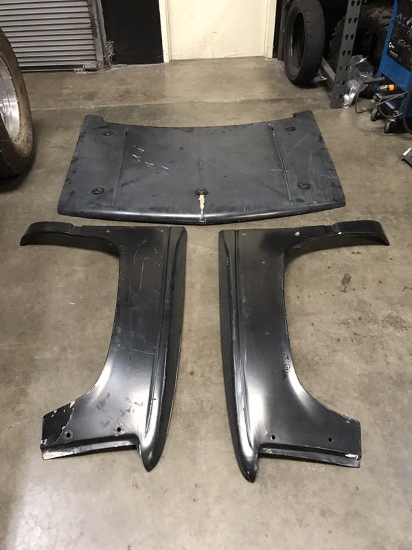 Prerunner Fiberglass fenders for 88-98 truck.