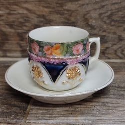 Shelley Old Sevres Tea Cup & Saucer(s) Bone China Germany