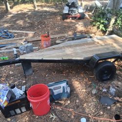 Motorcycle, Lawnmower Tilt Trailer