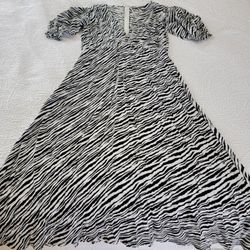 Zebra Stripe Dress 